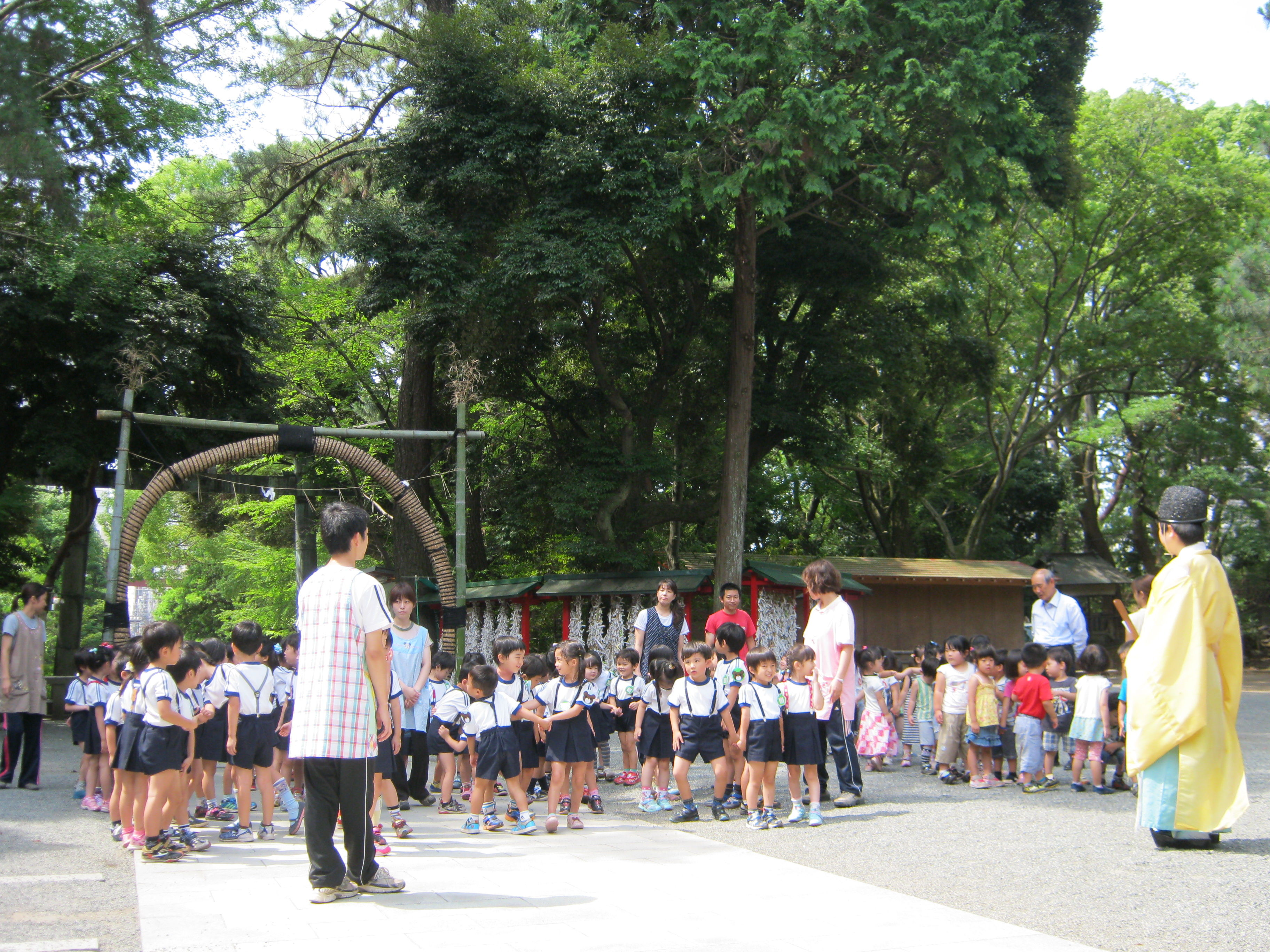 神社参拝 つるみね幼稚園 平塚八幡宮公式ブログ