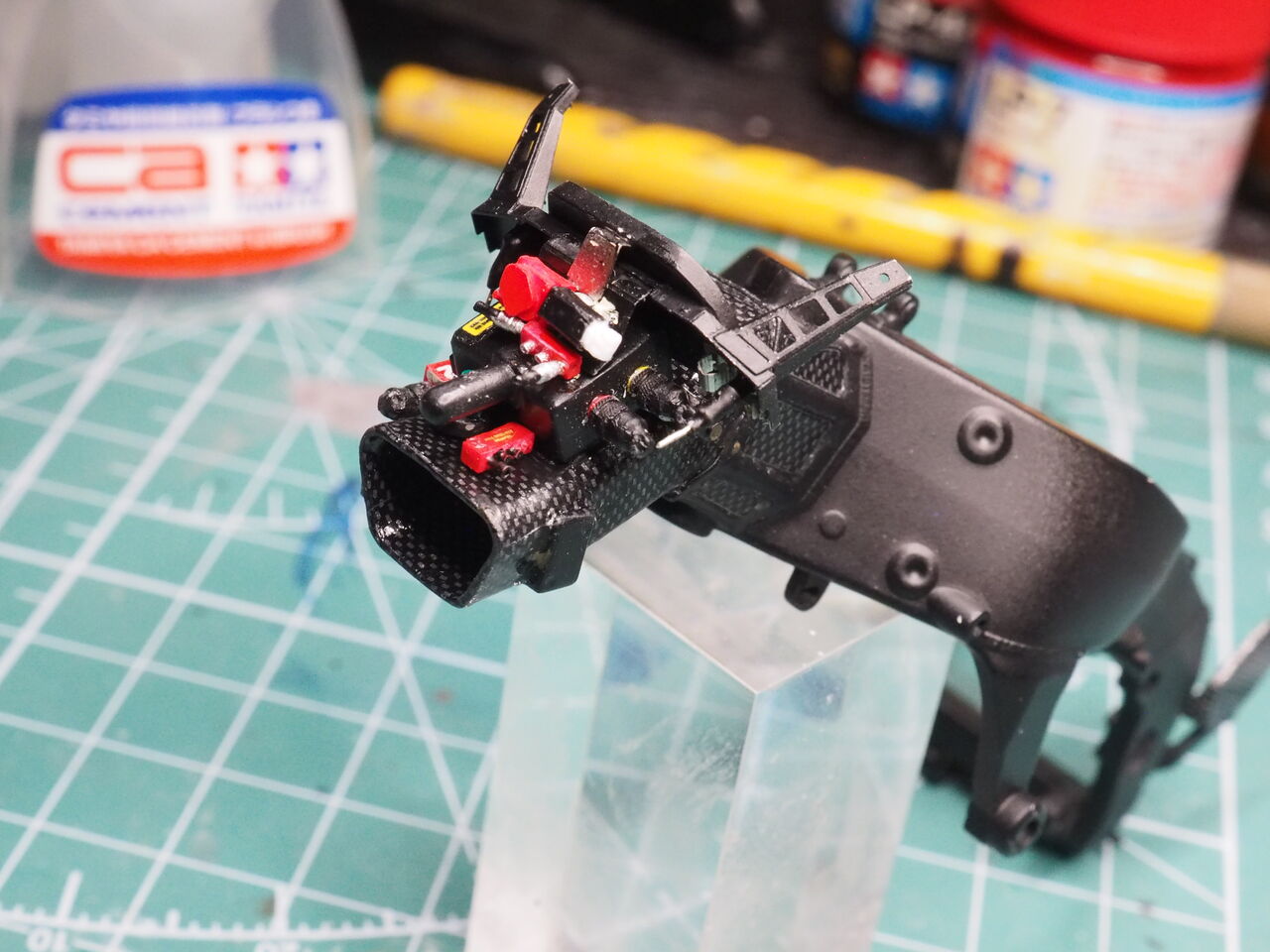 作る タミヤ KAWASAKI Ninja ZX-RR 1/12「その5 フレーム② 作る タミヤ KAWASAKI Ninja ZX-RR 1/12「その5 フレーム②