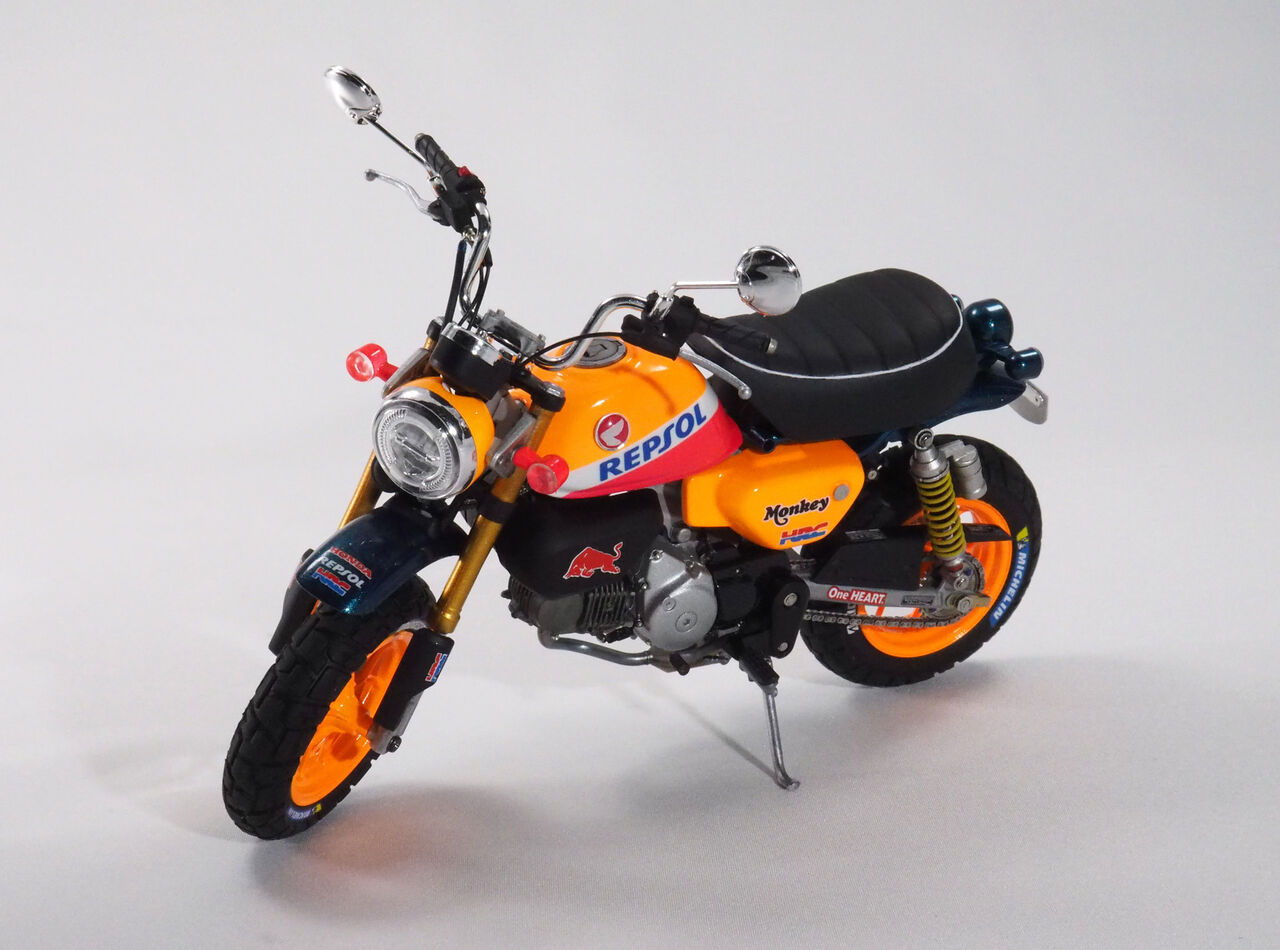 作る タミヤ ホンダ モンキー 125 1/12 「その9 完成写真 作る タミヤ ホンダ モンキー 125 1/12 「その9 完成写真