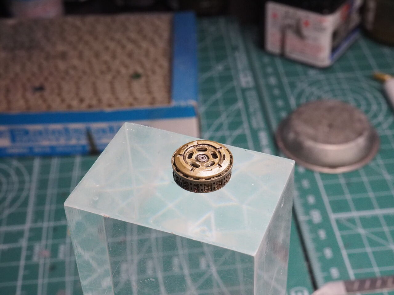 作る タミヤ KAWASAKI Ninja ZX-RR 1/12「その2 エンジン①