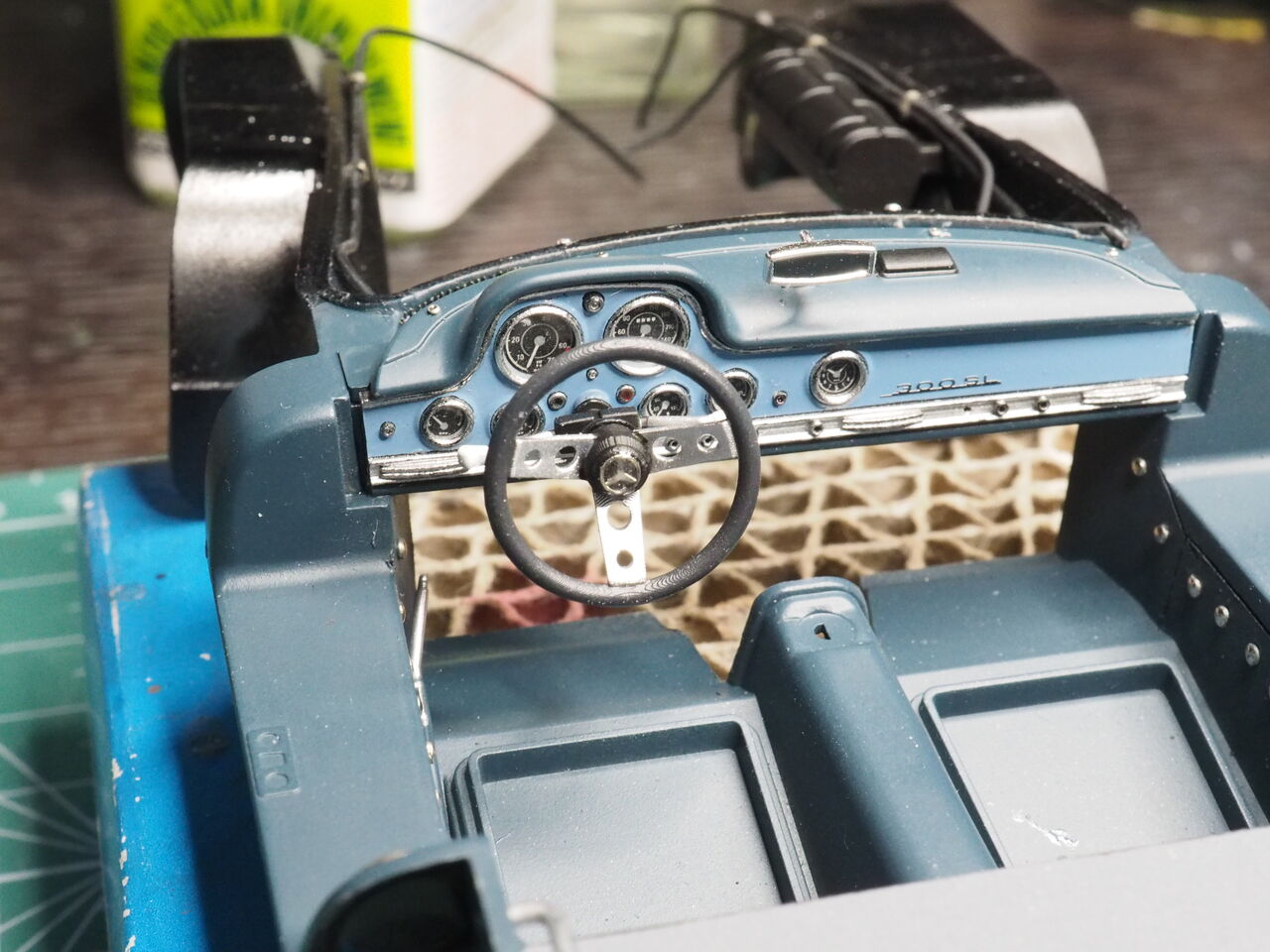 作る タミヤ Mercedes Benz 300SL Fat Boy 1/24「その13 シート 作る タミヤ Mercedes Benz 300SL Fat Boy 1/24「その13 シート