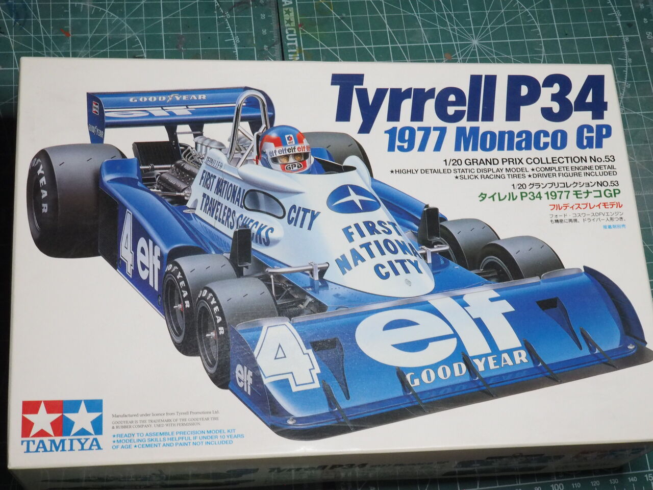 作る タミヤ Tyrrell P34 1997 Monaco GP 1/20「その1 開封 作る タミヤ Tyrrell P34 1997 Monaco GP 1/20「その1 開封