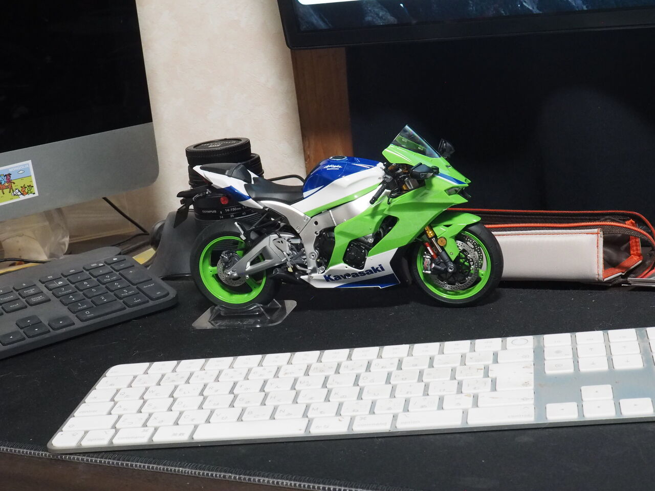 作る MENG Model カワサキNinja ZX-10R 1/9「その7 Step41-50&Self