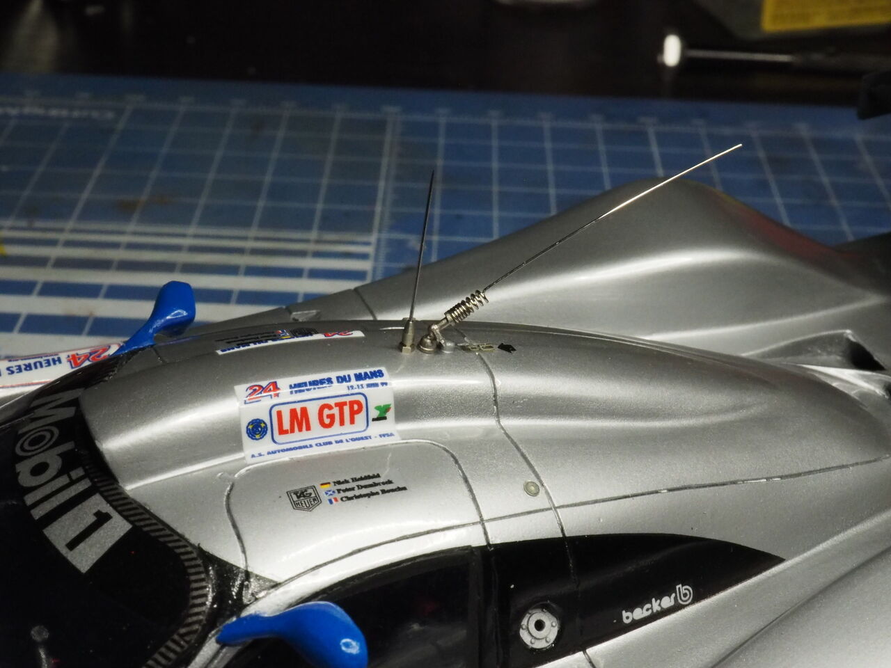 作る Profile24models Mercedes CLR LeMans1999 1/24 「その16 完成