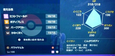 バウッツェル レイド支援用 リザードン対策 ポケモンsv アニ雑