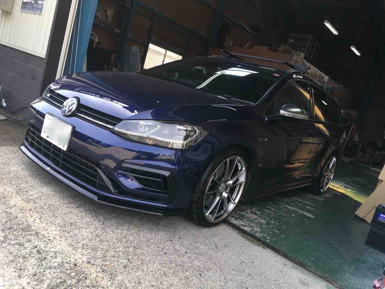 VWゴルフ７．５Rヴァリアント ブレーキパッド＆ローター交換 : H-SPORT