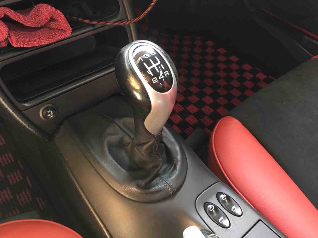 ポルシェボクスター BFIシフトノブ＆ブーツ取付 : H-SPORT BLOG