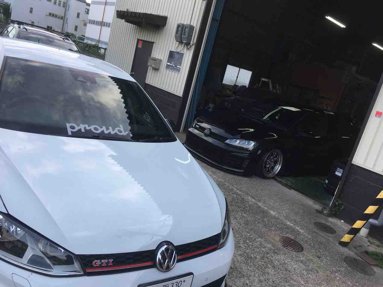 ゴルフGTIのフォルクスワーゲン・ゴルフ7GTI・シフトノブ交換