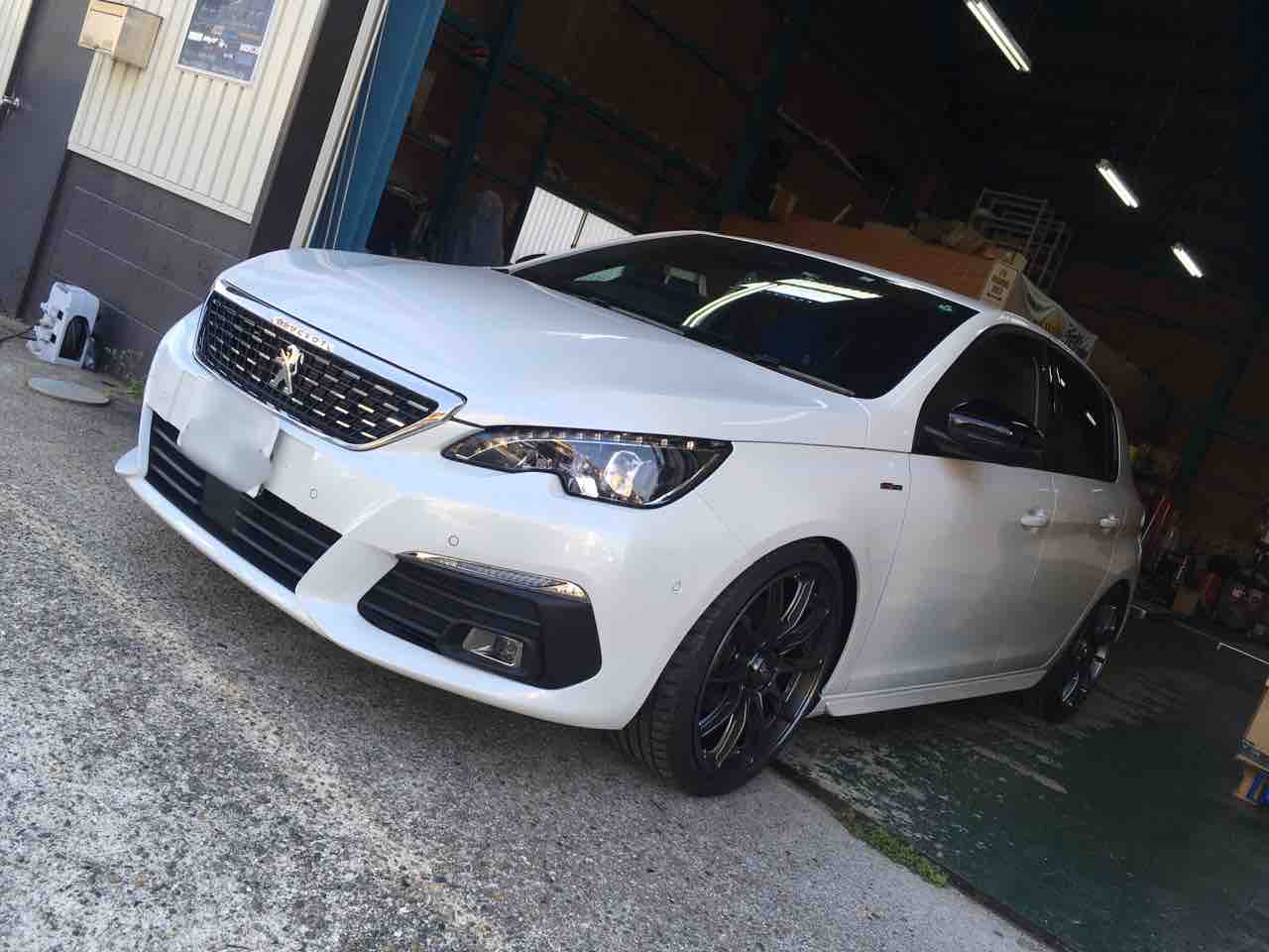 プジョー３０８ ウインドウモールラッピング H Sport Blog