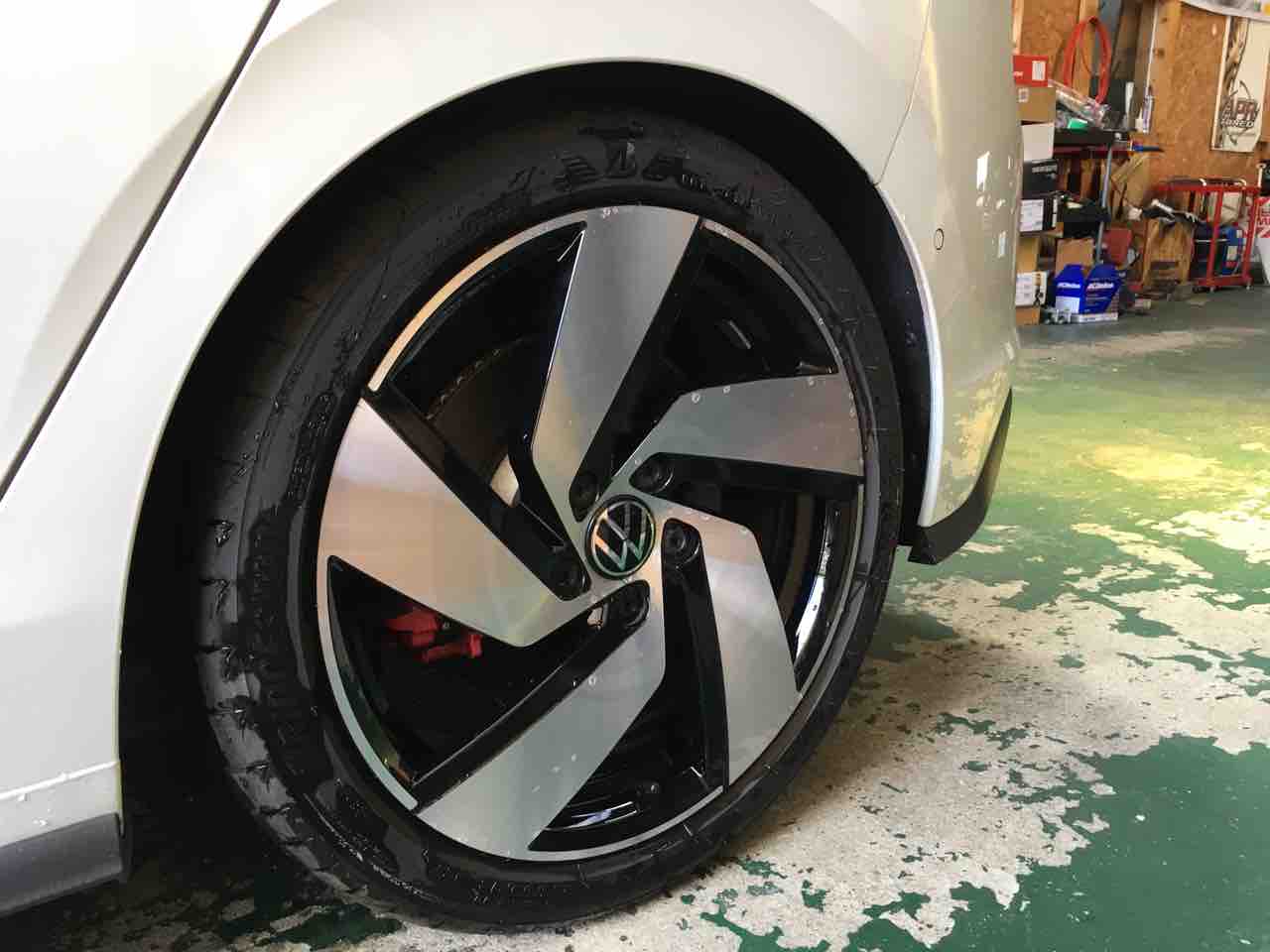VWゴルフ8GTI アイバッハスプリング取付 : H-SPORT BLOG
