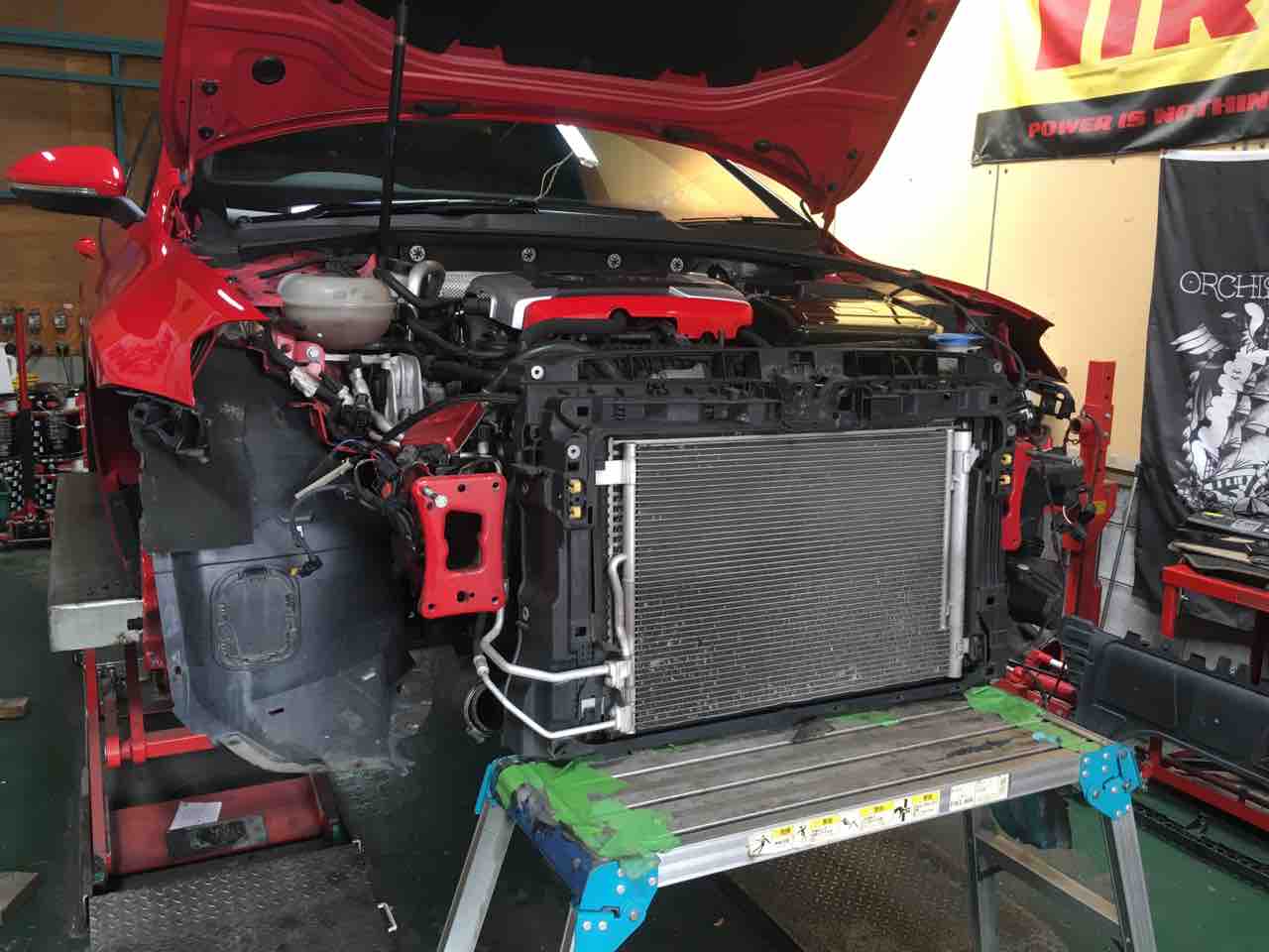 VWゴルフ7GTI APRインタークーラー取付 : H-SPORT BLOG