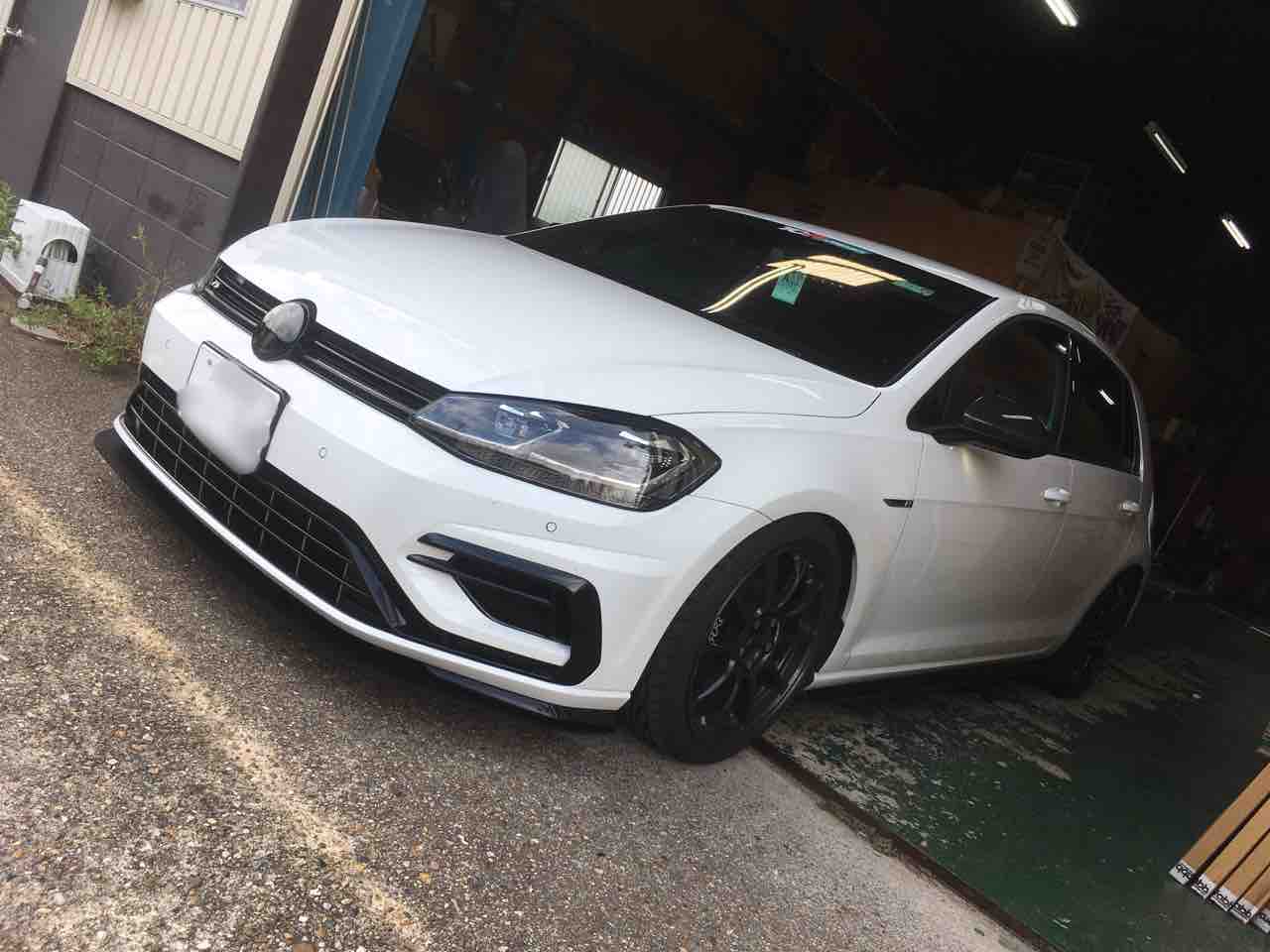 VWゴルフ7．5R フルaerofabb取付 : H-SPORT BLOG