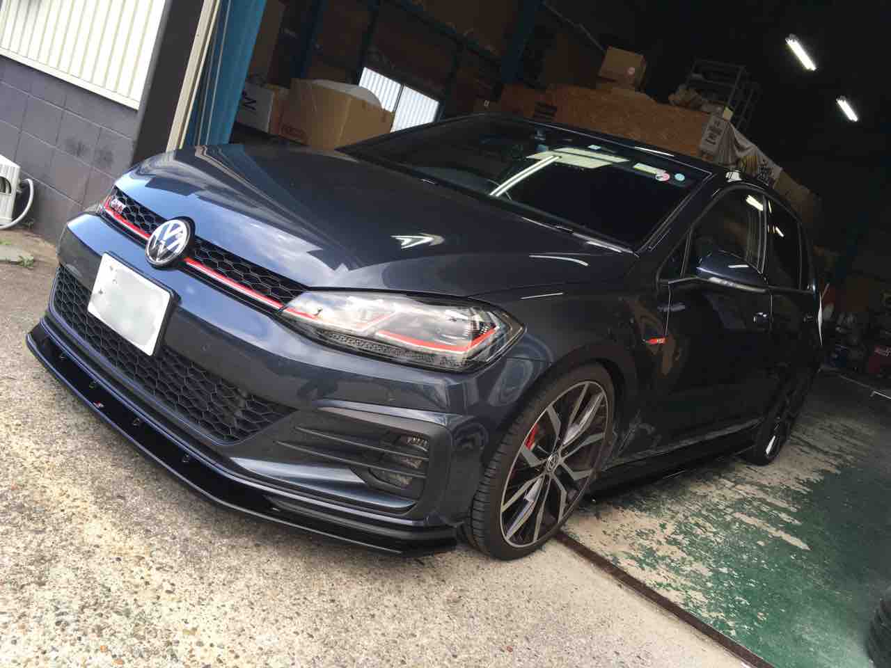 VWゴルフ7．5GTI MaxtonDesign＆TCRリアディフューザー取付 : H 