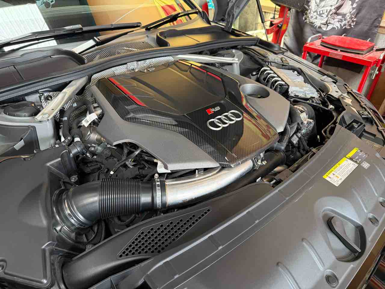 アウディRS4 KW HAS取付 : H-SPORT BLOG