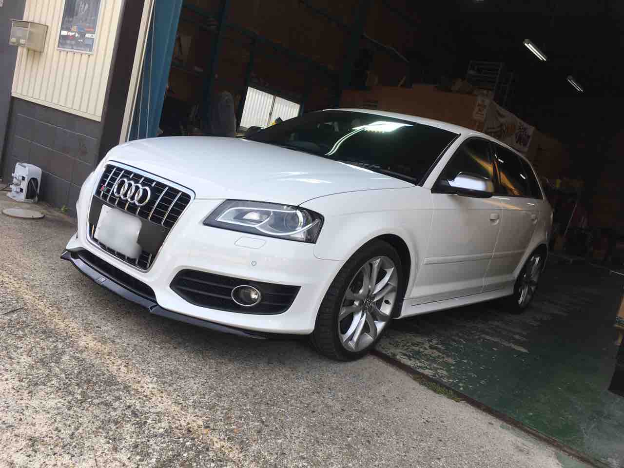 アウディs3 Maxtondesignフロントスプリッター取付 ドライブシャフトブーツ交換 H Sport Blog