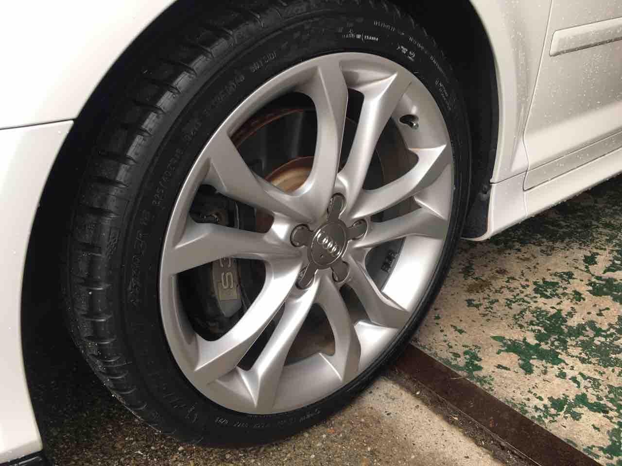 アウディS3 タイヤ交換 : H-SPORT BLOG