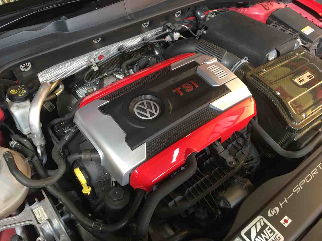 VWゴルフ7GTI HJSダウンパイプ取付 : H-SPORT BLOG