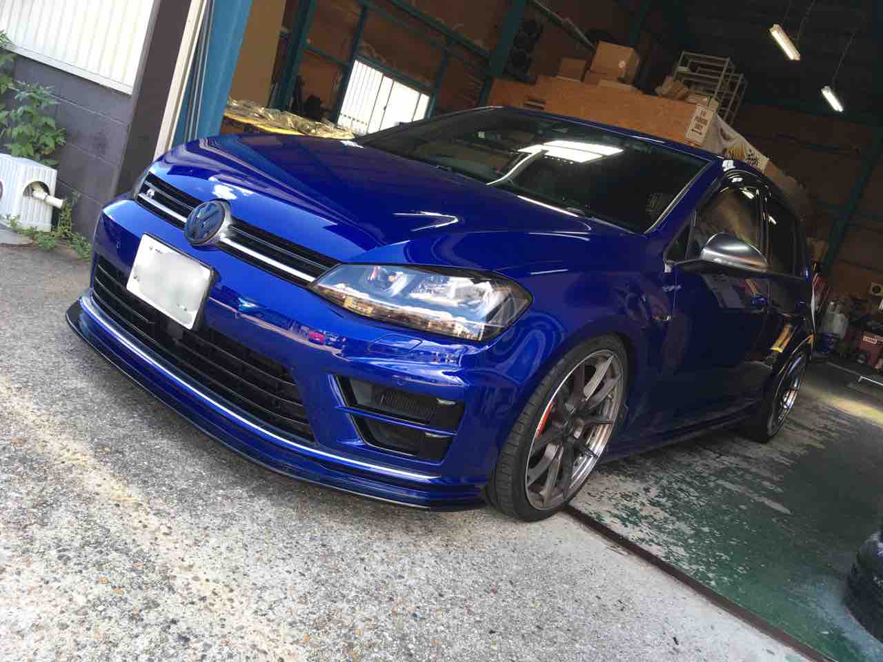 iSWEEP アップグレードスプリング VWゴルフ7R / AUDI S3