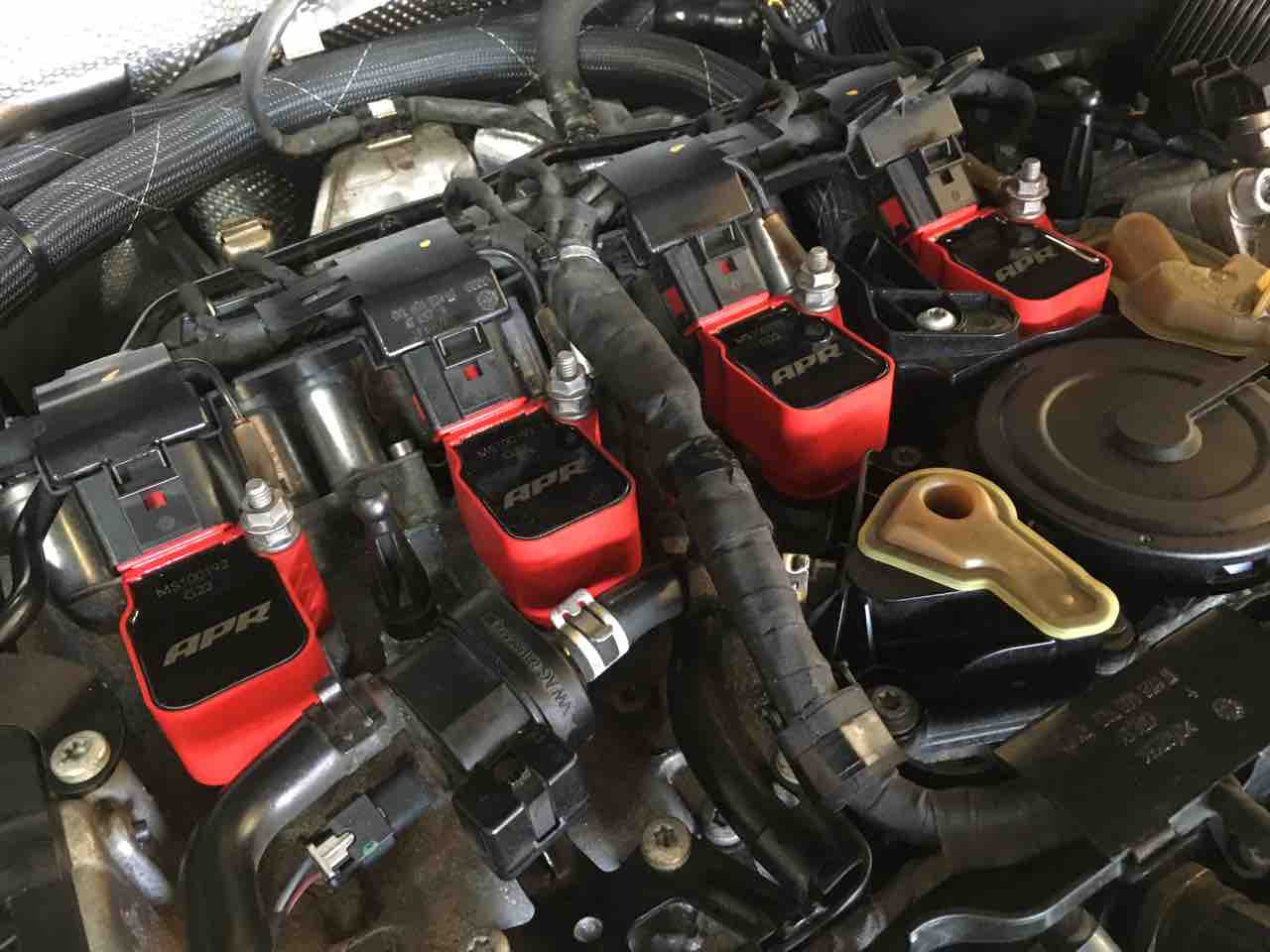 VWゴルフ7．5R APRイグニッションコイル＆NGKプラグ交換 : H
