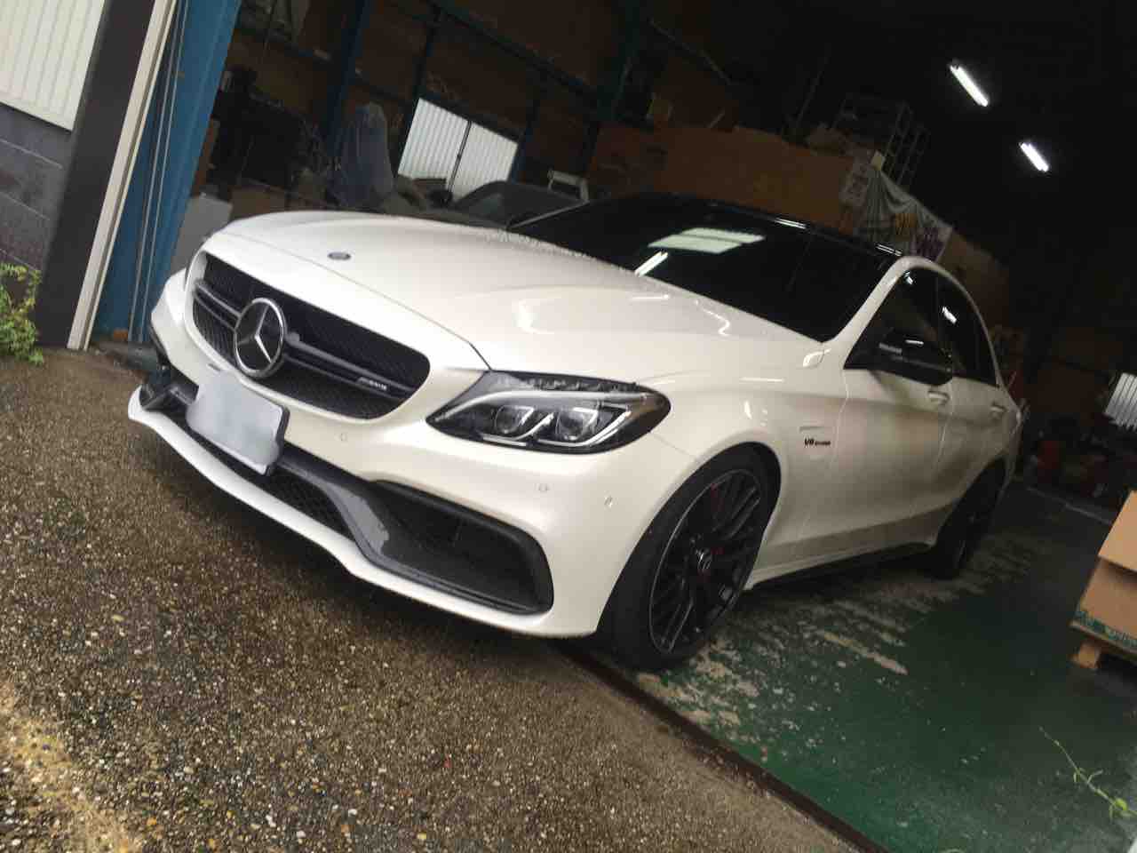 メルセデスベンツc63 アライメント調整 H Sport Blog