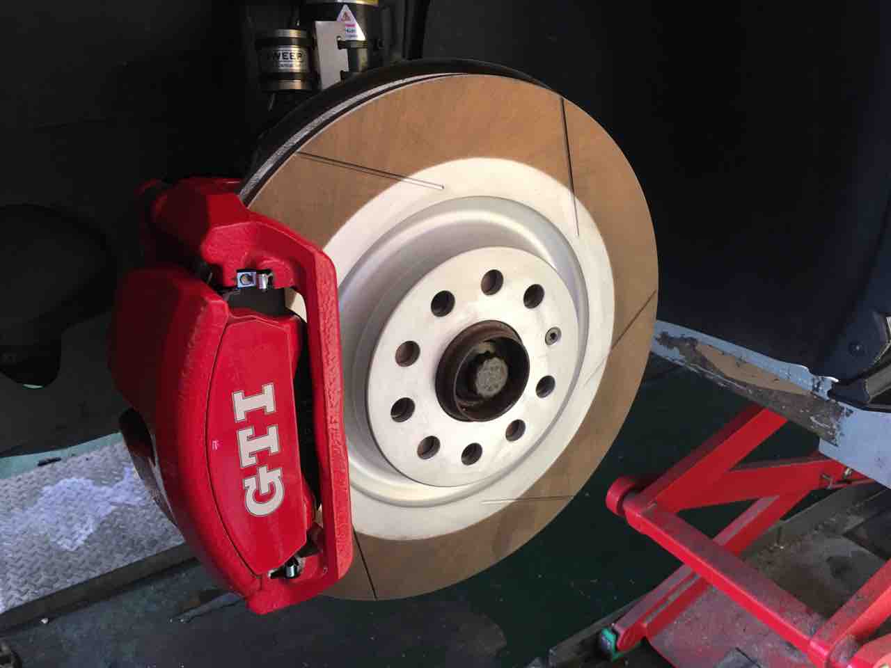 ゴルフ7R GTI Performance Clubsport 非貫通ローターＦ ゴルフ7R GTI Performance Clubsport 非貫通ローターF