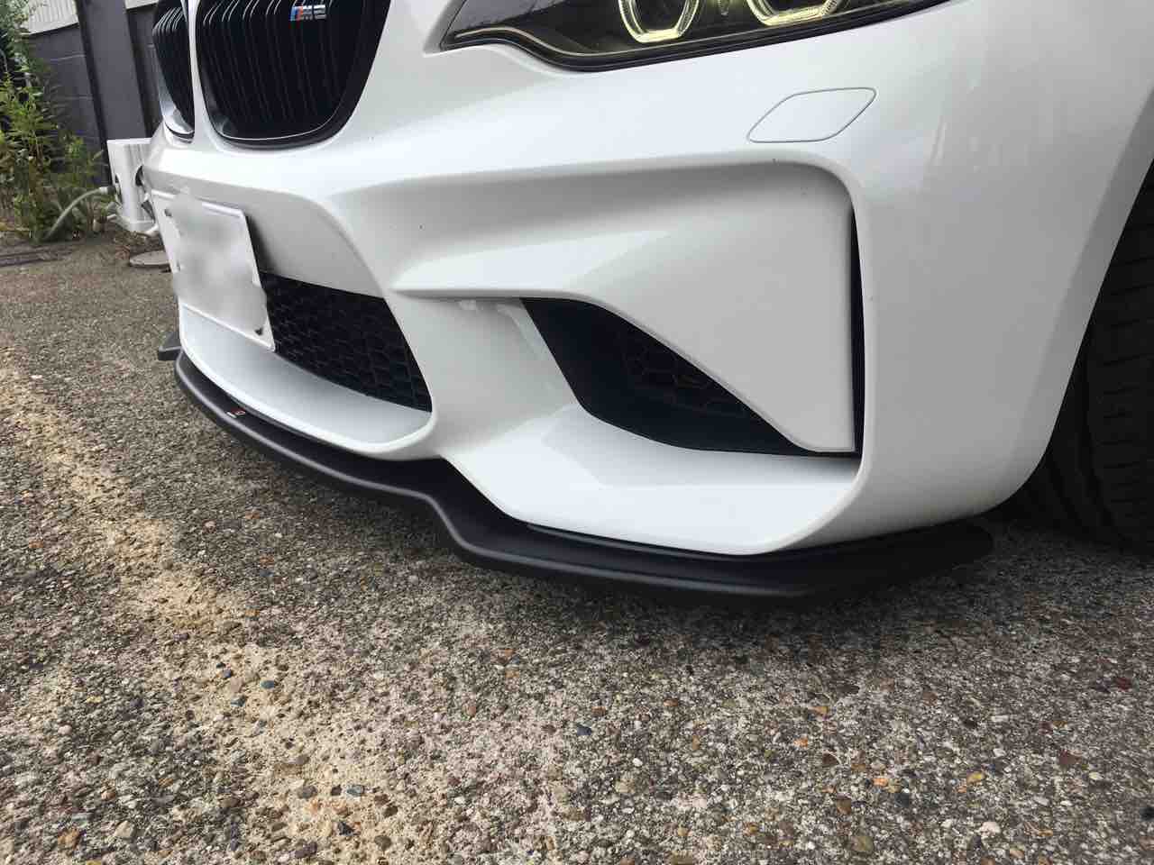 BMW M2 MaxtonDesignフロントスプリッター＆サイドスカート