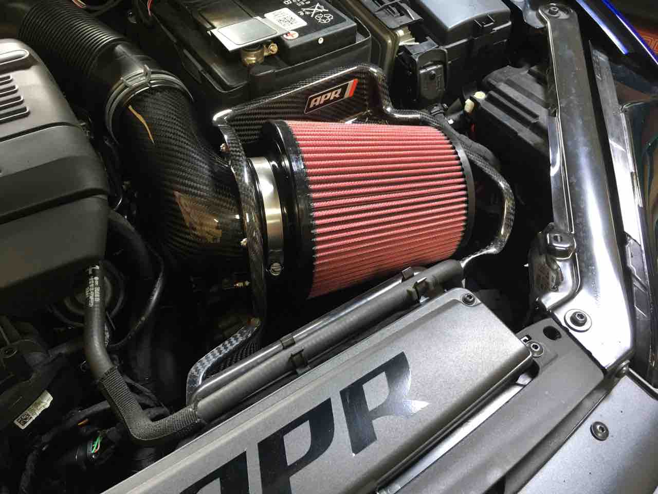 VWゴルフ7．5R APRカーボンエアインテーク取付 : H-SPORT BLOG