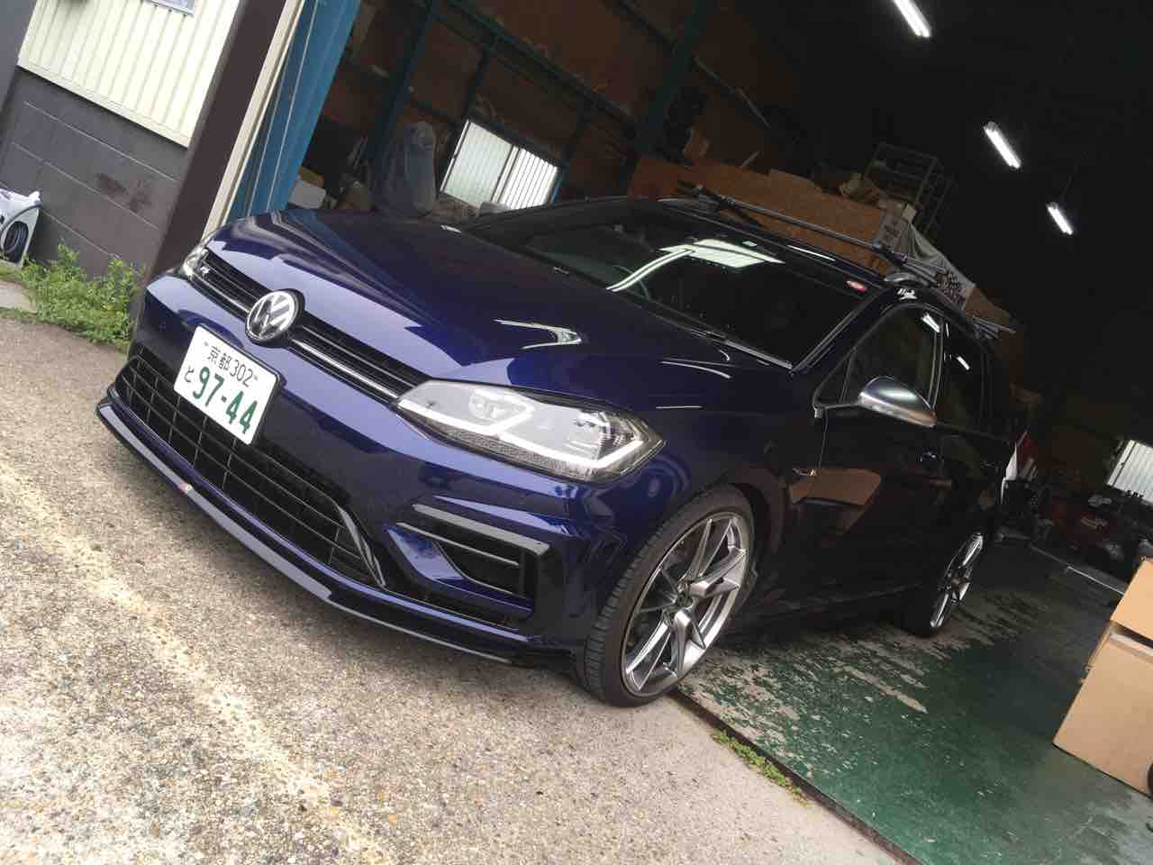 VWゴルフ7．5R CPM取付 : H-SPORT BLOG