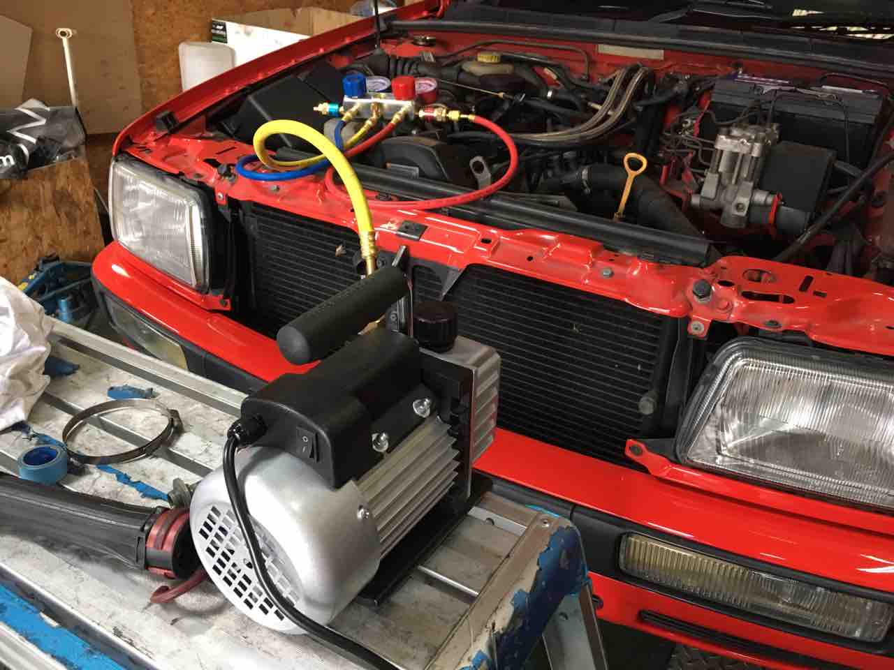 アウディ８０ エアコン修理 H Sport Blog