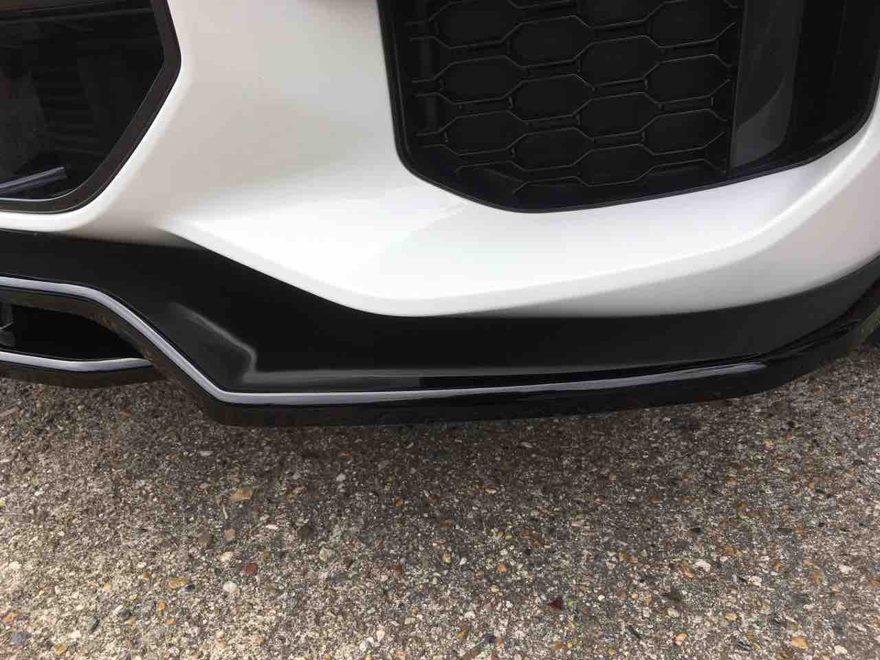 BMW X5 MaxtonDesignフロントスプリッター取付 : H-SPORT BLOG