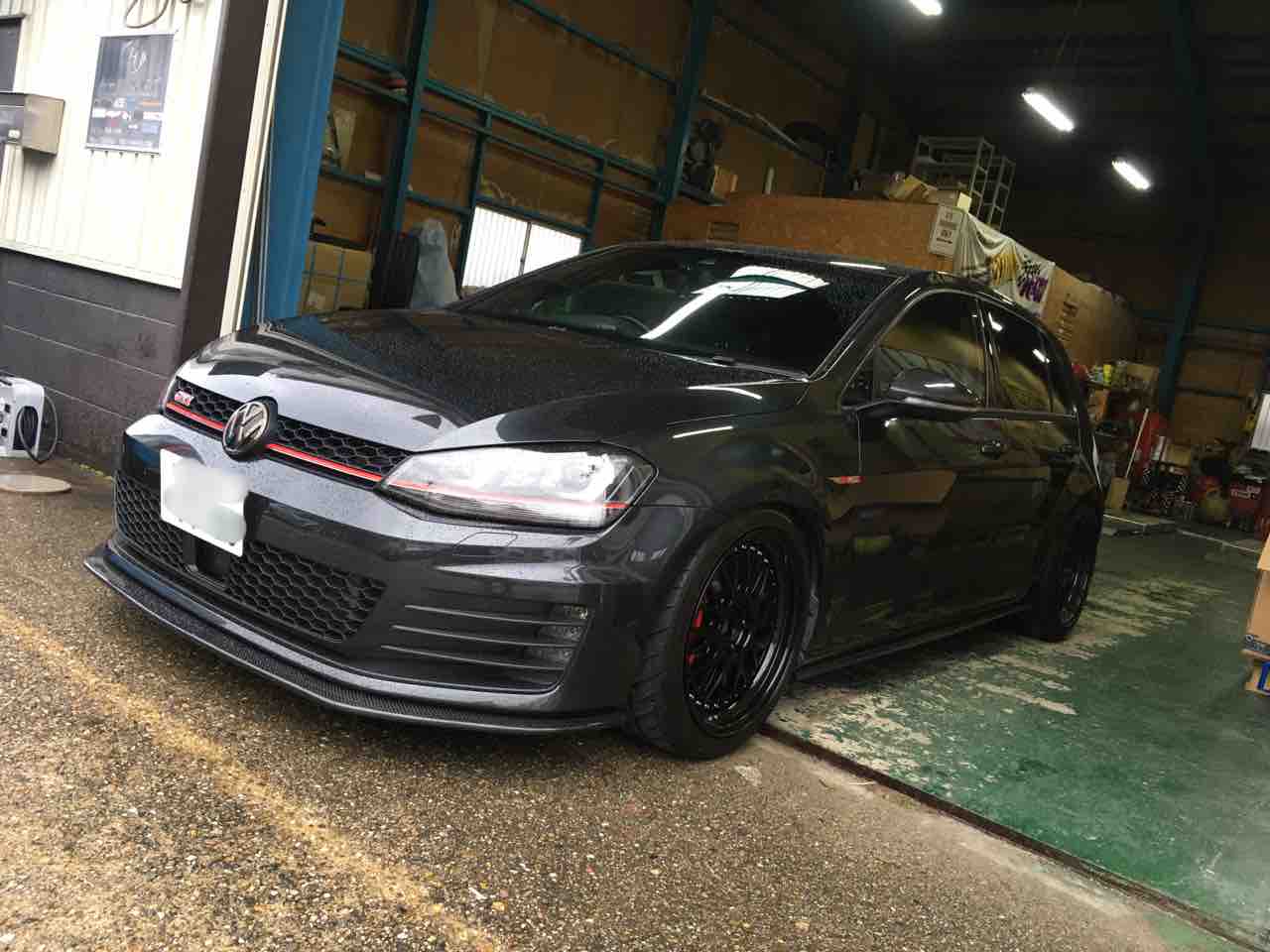 VWゴルフ7GTIパフォーマンス HJSダウンパイプ取付 : H-SPORT BLOG