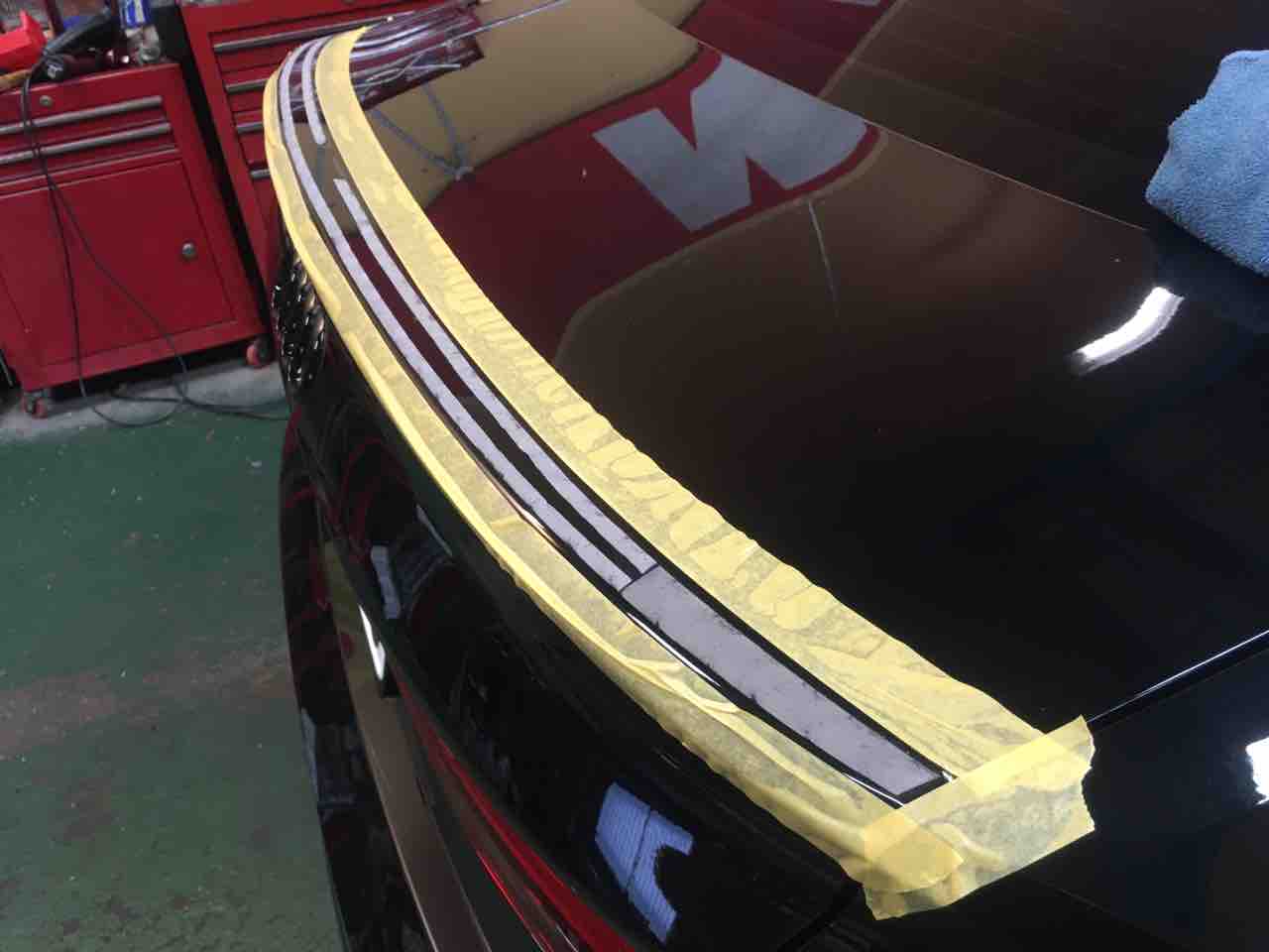 アウディS3 カーボントランクスポイラー取付 : H-SPORT BLOG