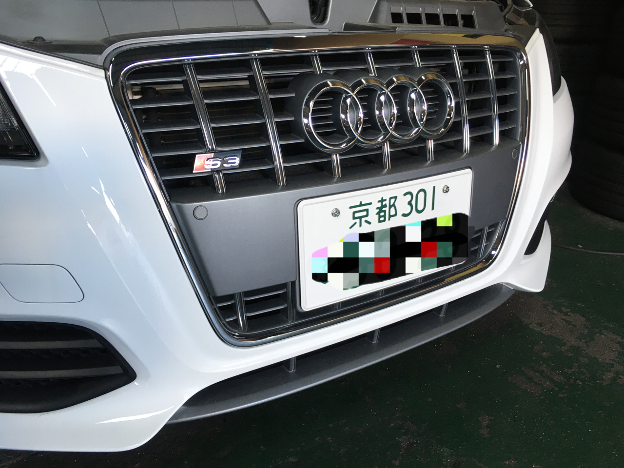 アウディs3 グリルマットブラックペイント H Sport Blog