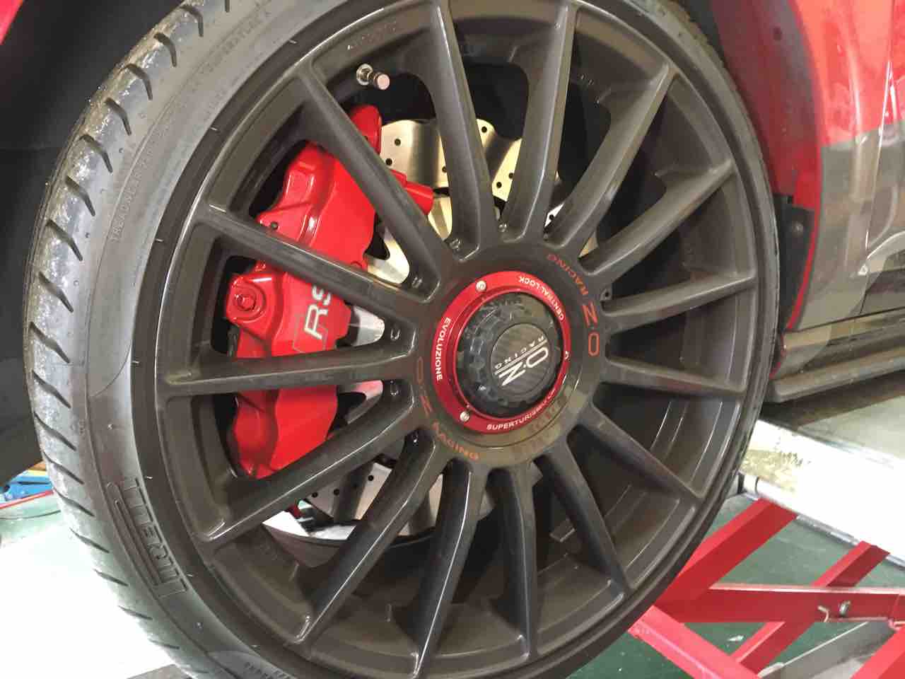 VWゴルフ7GTI リアブレーキアップグレード : H-SPORT BLOG