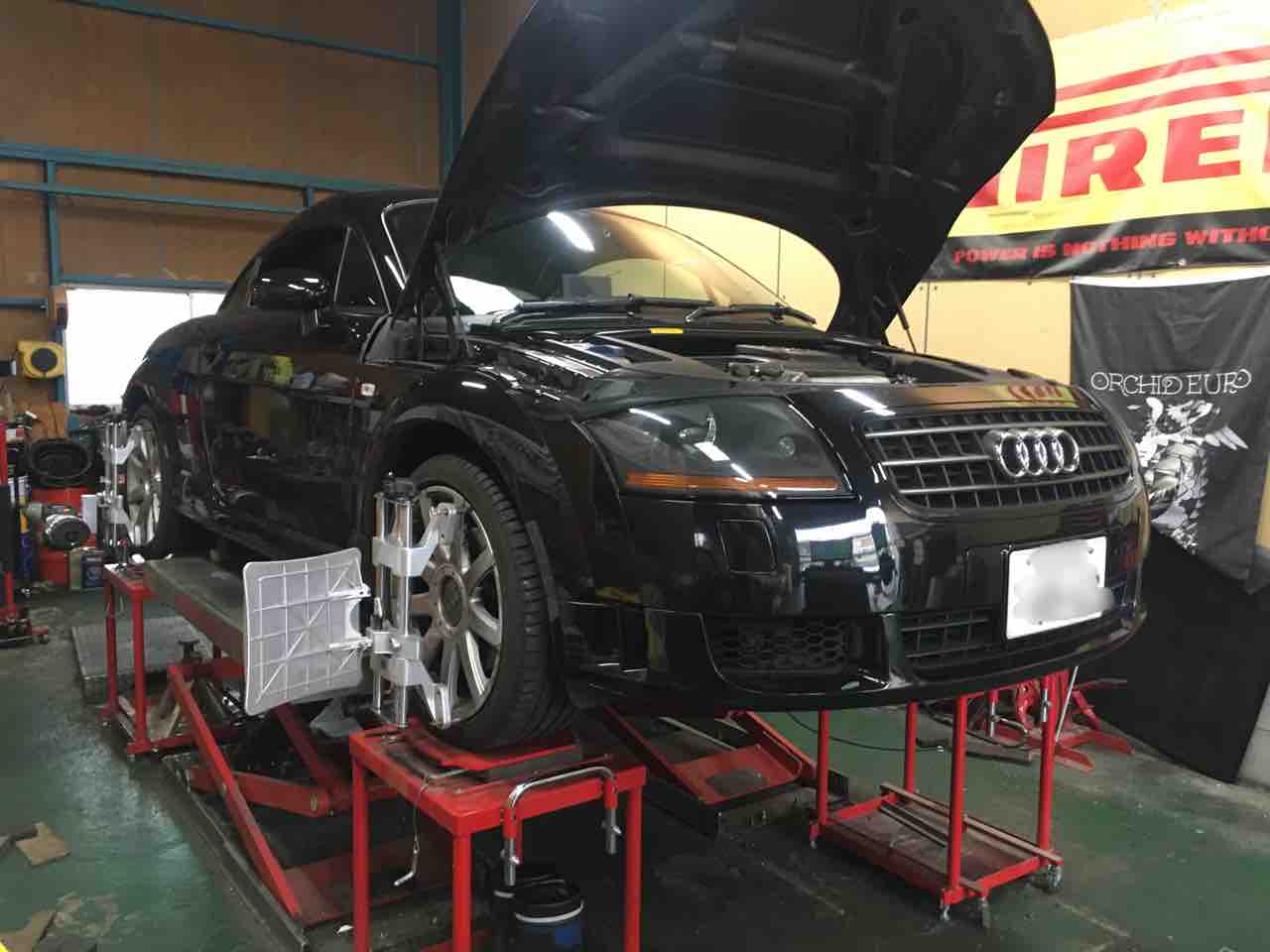 アウディTT サスペンションリフレッシュ : H-SPORT BLOG