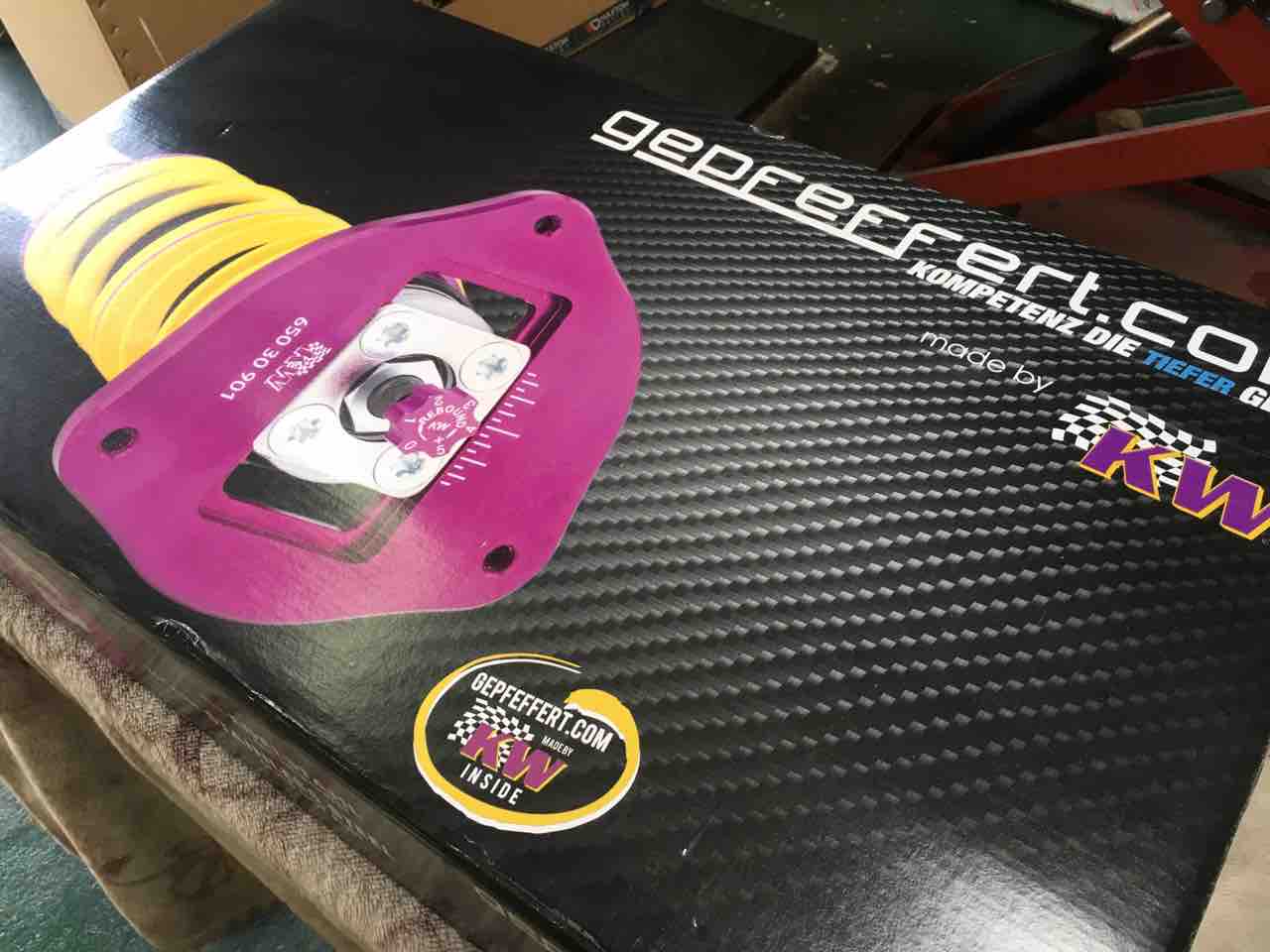 VWゴルフ7 BC RACING 車高調 フロント用ピロ付き