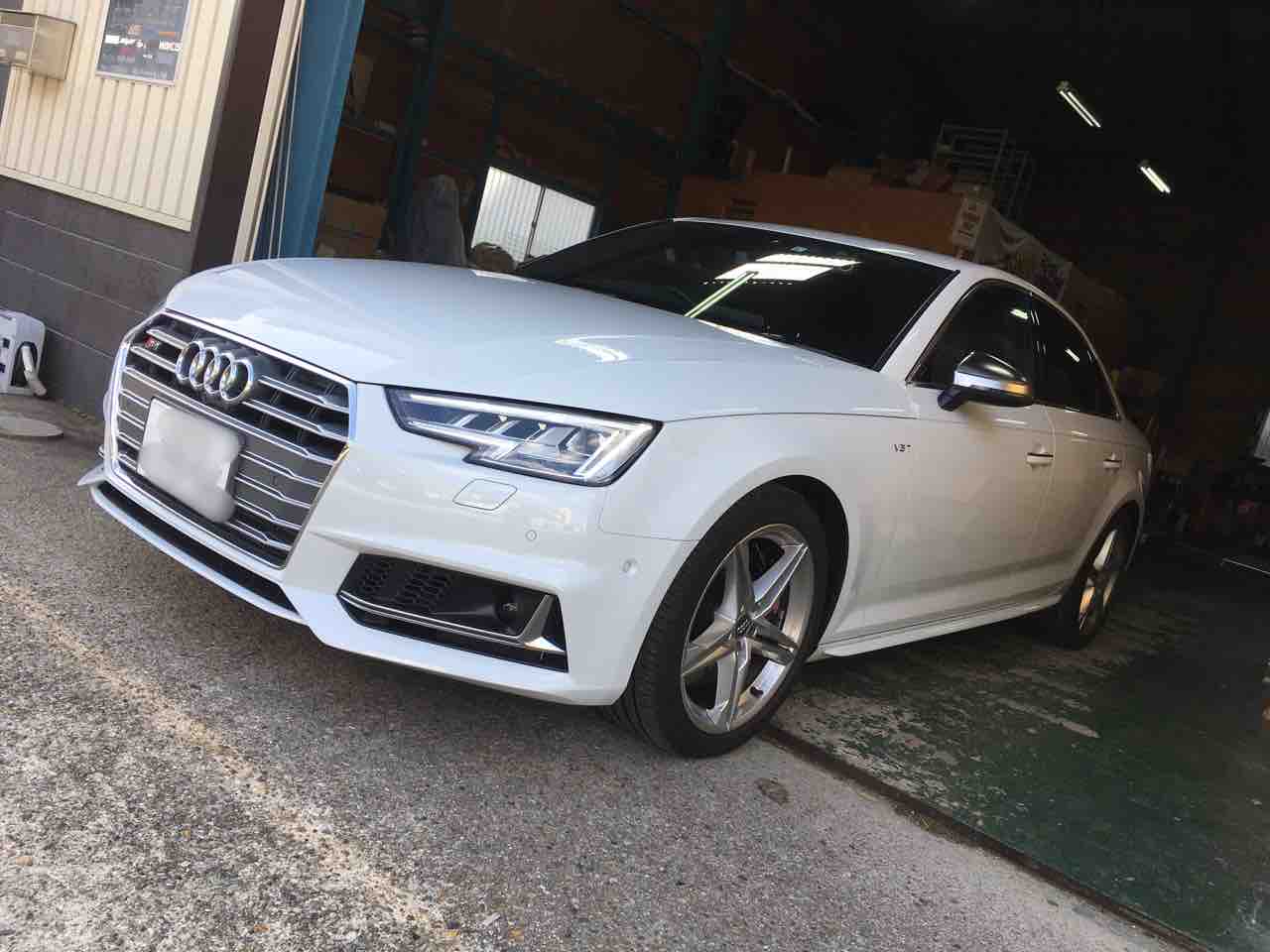 アウディs4 電動ファン故障交換 H Sport Blog