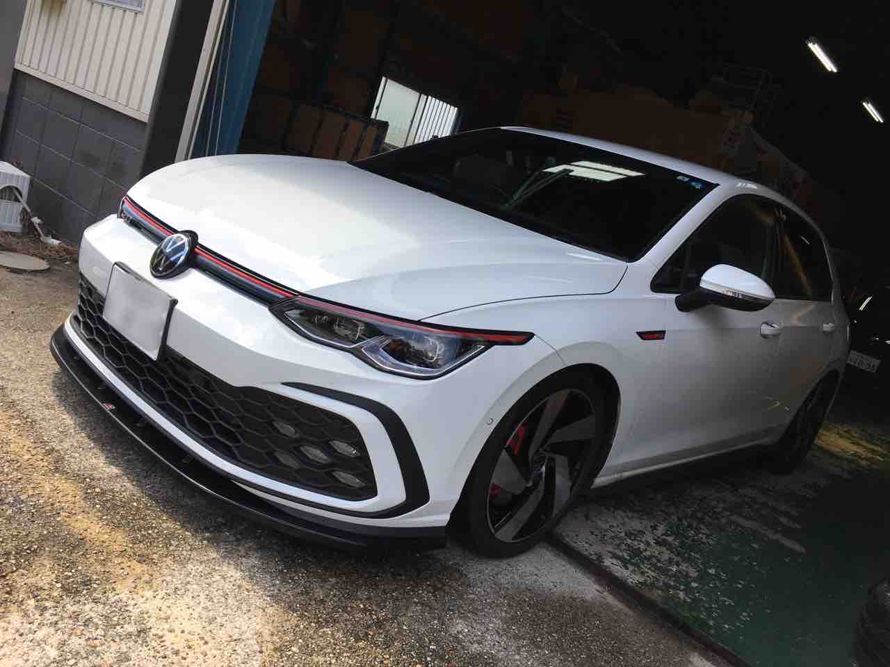 VWゴルフ8GTI アイバッハスプリング取付 : H-SPORT BLOG