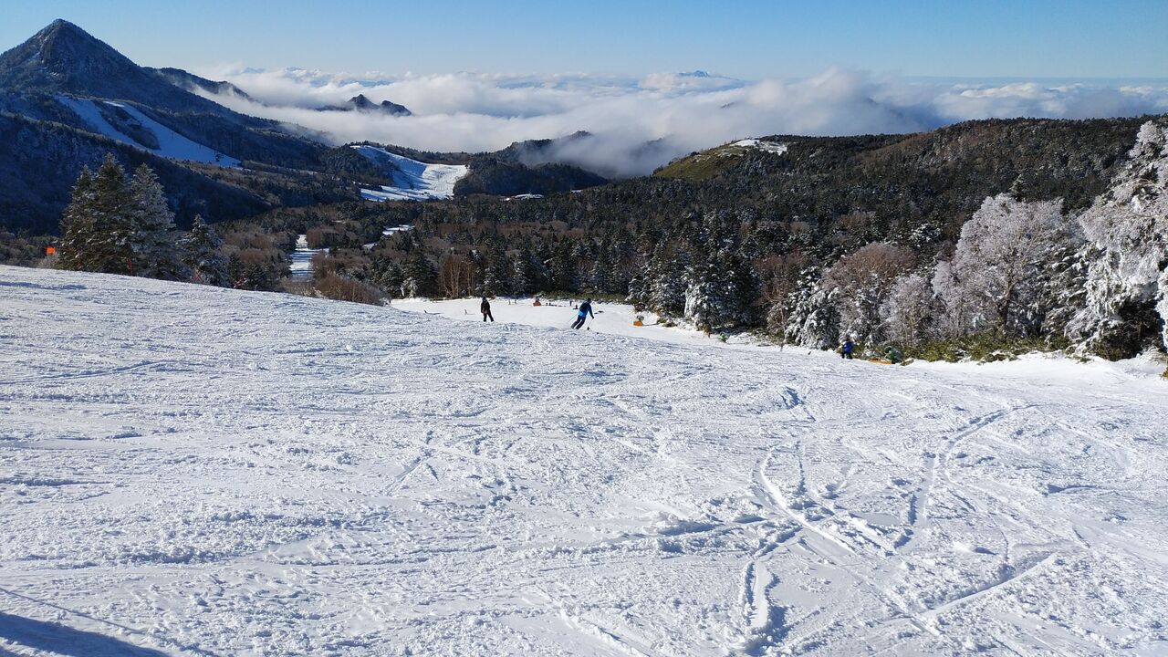 志賀高原2 横手山天気最高 逆襲の100g 志賀高原2 横手山天気最高 逆襲の100g