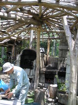 円形東屋