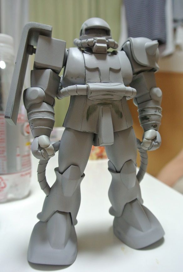 旧キット 1 100 ザク 新プラモ作っちゃお 旧キット 1 100 ザク 新プラモ作っちゃお