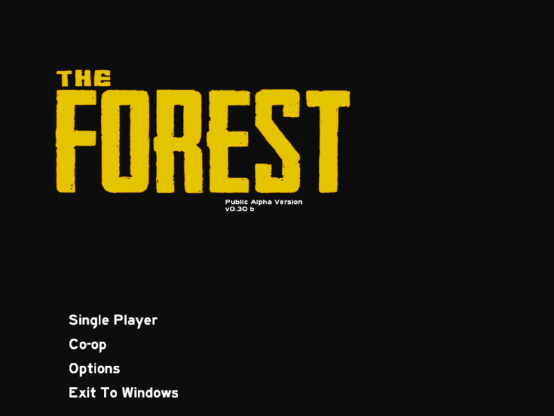 The Forest デディケイトサーバー ふぉれすとぼっち