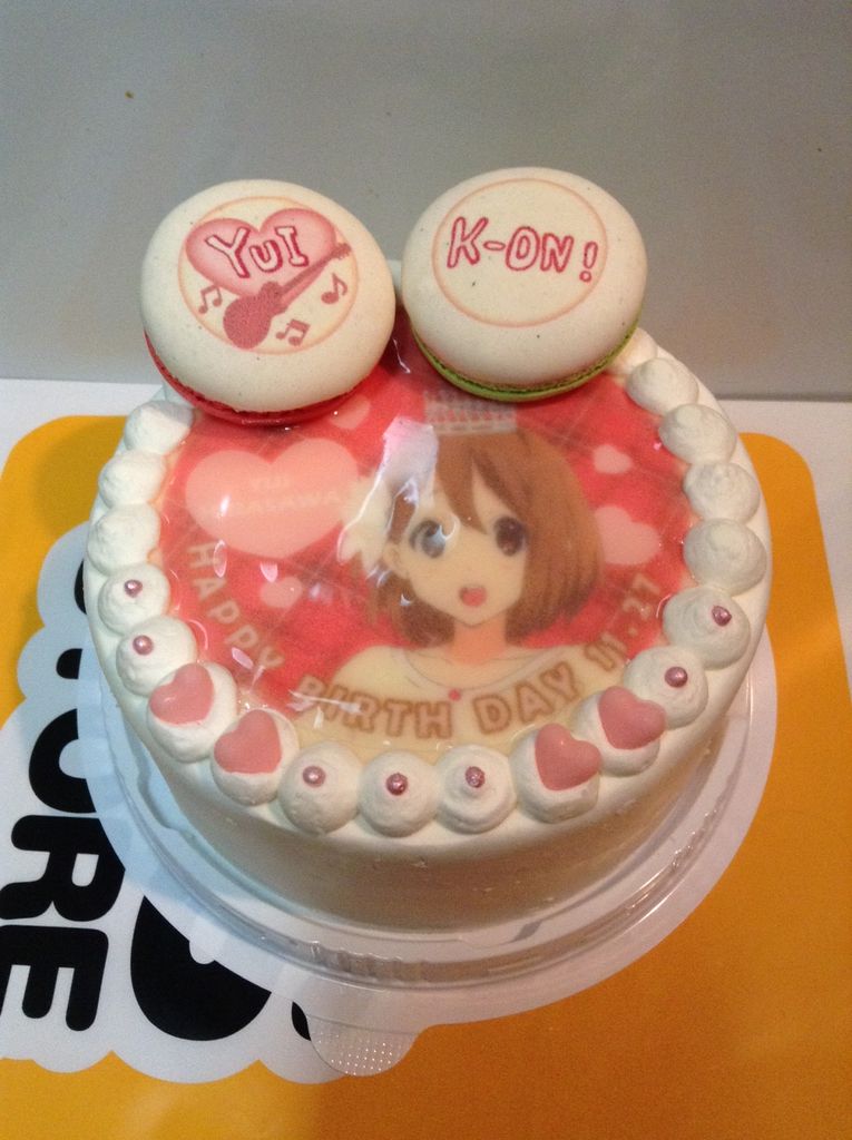 ゆいたんイェイ 平沢唯ちゃんのお誕生日をお祝いしました 桜高鉄道倶楽部れんらく帳