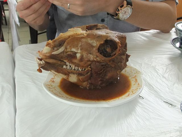 羊の頭を食べちゃいました 甘粛省蘭州 上海 クラリネット