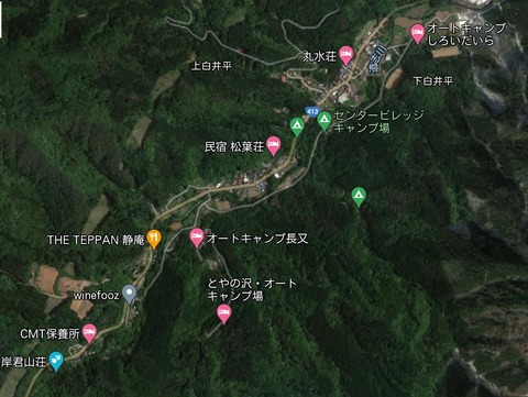 道志川沿いキャンプ場 久良岐のよし