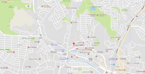 金澤領赤井村小名大橋の位置 久良岐のよし