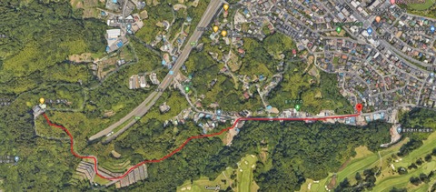 護念寺参道 久良岐のよし