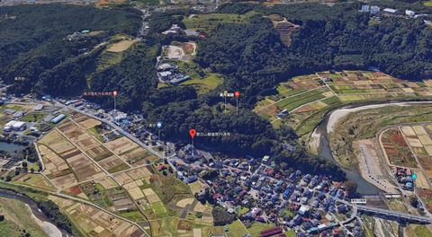 高月城址と圓通寺 久良岐のよし