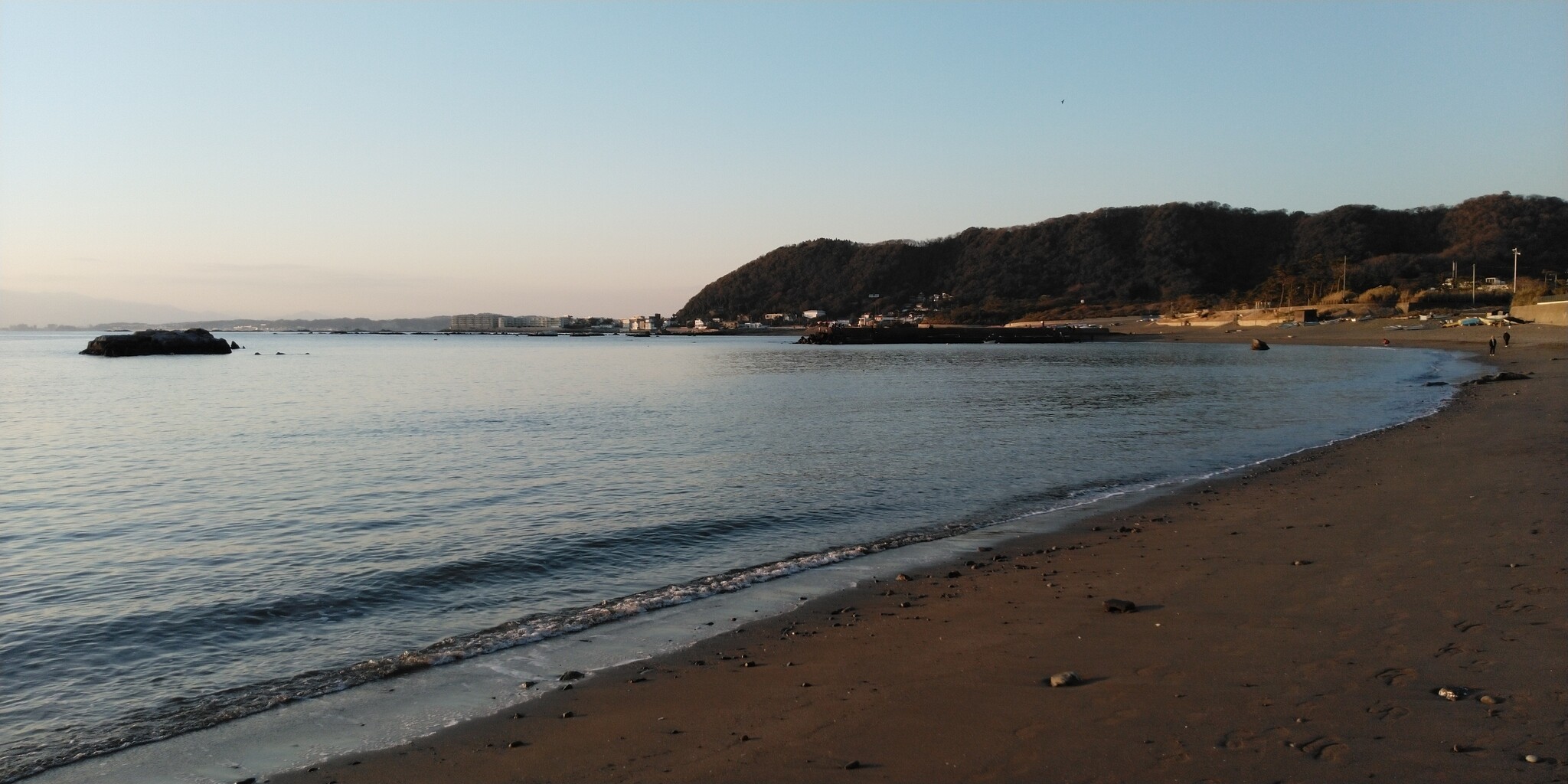 長者ヶ崎海水浴場 神奈川の景勝50選の一つ 大浜海岸 歴史オタクの郷土史グルメ旅 久良岐のよし