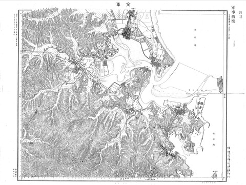 金沢①大正十年第二回修正測圖